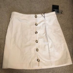 White skirt